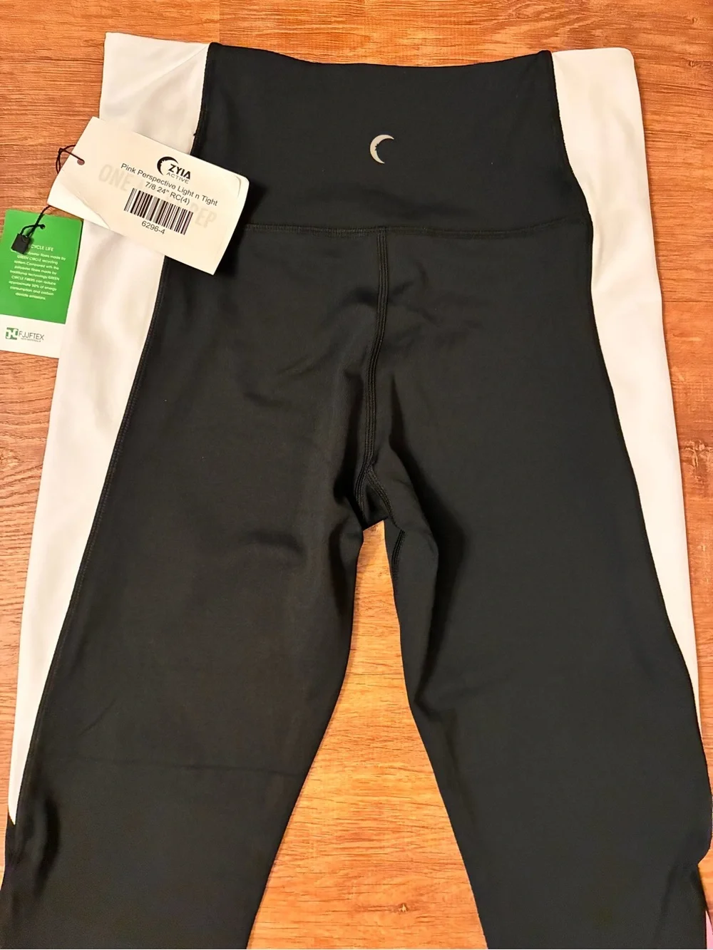 ZYIA NWT Pink Perspective Light n Tight 7/8 24” RC Sz 4 Activewear Style 6296